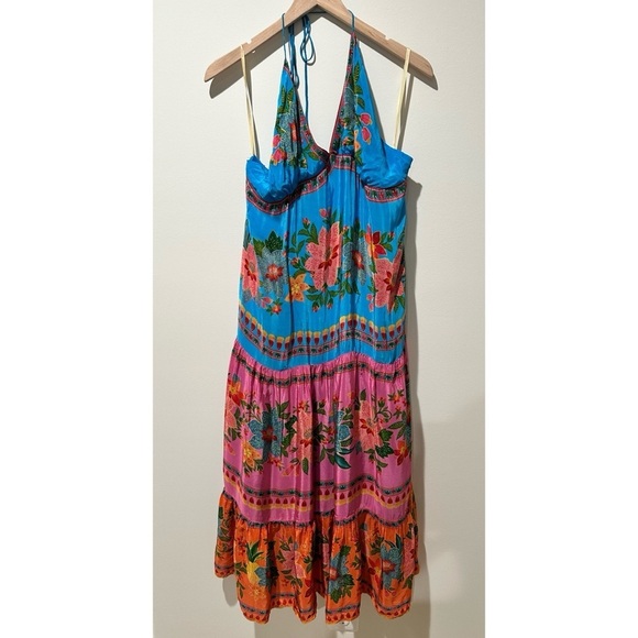 Anthropologie x Farm Rio Floral Tiered
Midi Dress sz XL - Picture 6 of 16